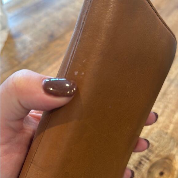 Fossil 1954 Brown Leather Wristlet Wallet - Picture 9 of 9